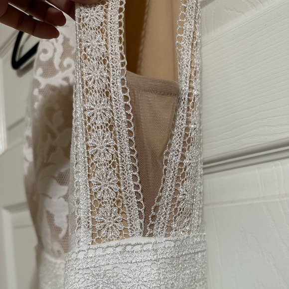 Lulu's Forever and Always White Lace Maxi
Dress small - Picture 9 of 10